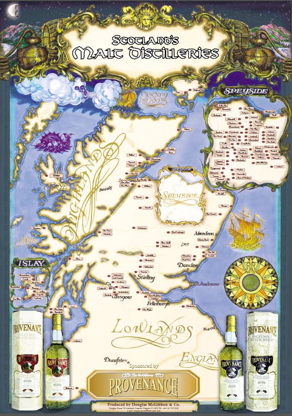  Speciales Provenance Whisky Map